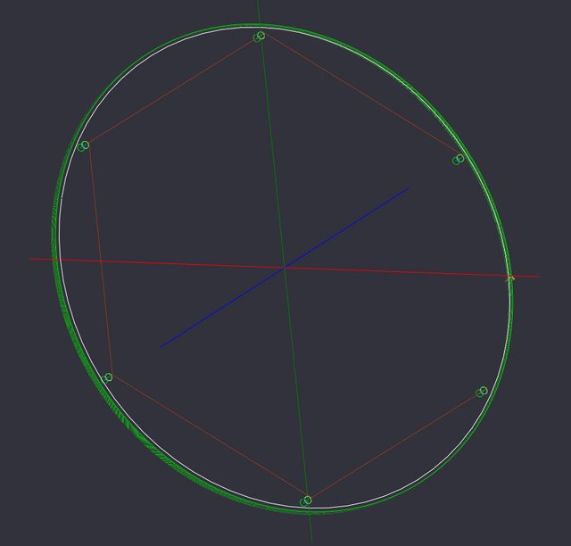 Anteprima dei percorsi utensile