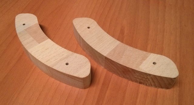 Gli stessi fori sulle asole, a lavoro finito